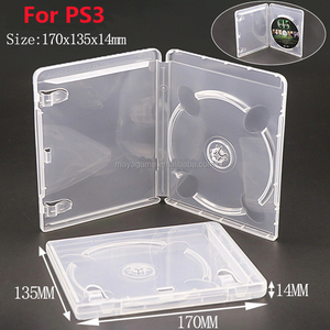 CD DVD diskleri saklama kutusu PS2 PS3 oyun koruyucu kutu Disk kapak kılıf değiştirme - Product Image 3