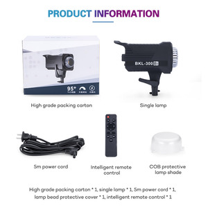 Zsyb BKL-300Bi 3200-5600K Bi-color 120w Professional Outdoor Video Photography Cob <strong>Led</strong> <strong>Light</strong> With Remote Control for Shooting - Product Image 3