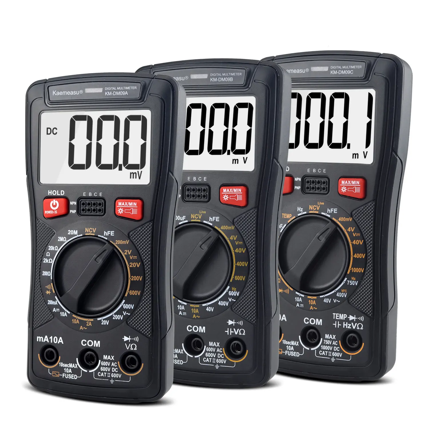 Multimeter jepit Digital atas perbaikan ponsel, Multimeter penguji voltase Multimeter kustomisasi Multimeter pintar