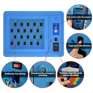 Оптовая продажа, система распознавания лиц, настенный RFID, удаленное одобрение отпечатков пальцев, смарт-ключ для хранения - Product Image 2