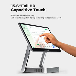 Оптовая продажа все в одном 15,6 дюймов сенсорный экран Win 10 Win 11 POS система для розничной торговли - Product Image 3