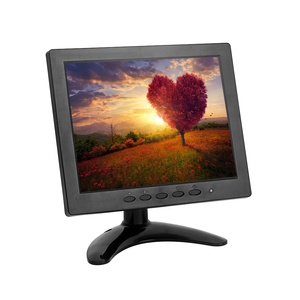 <strong>LCD</strong> <strong>Monitor</strong> 8 Inch BNC <strong>VGA</strong> HD-MI <strong>Input</strong>/1024x768 Pixels/Industrial <strong>LCD</strong> <strong>Monitor</strong>