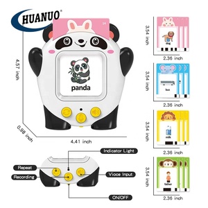 Toddler <strong>Learning</strong> Toys Function Card Reader <strong>Panda</strong> Talking Flash Cards with Recording Function - Product Image 1