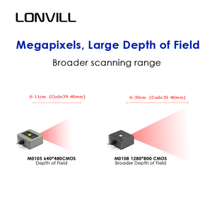 LONVILL Custom 2D Scanner <strong>Command</strong> Automatic Manual Button CMOS Barcode Scanning Inventory Auto Fix <strong>Code</strong> Conveyor Wired Scanner - Product Image 5