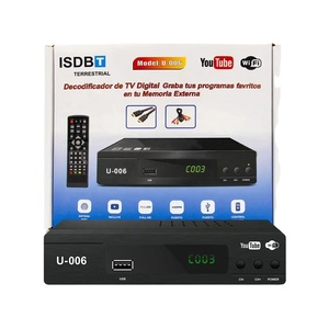 Junuo U006 ISDB-T Decoder ISDB-T ricevitore Digital Full HD 1080P ISDB-T Set Top Box per perù Argentina - Product Image 6