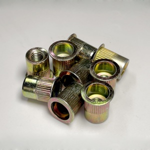 M8 <strong>AVK</strong> Flat Head Threaded <strong>Rivet</strong> <strong>Nuts</strong> for Riveting of High Strength Structural Fasteners