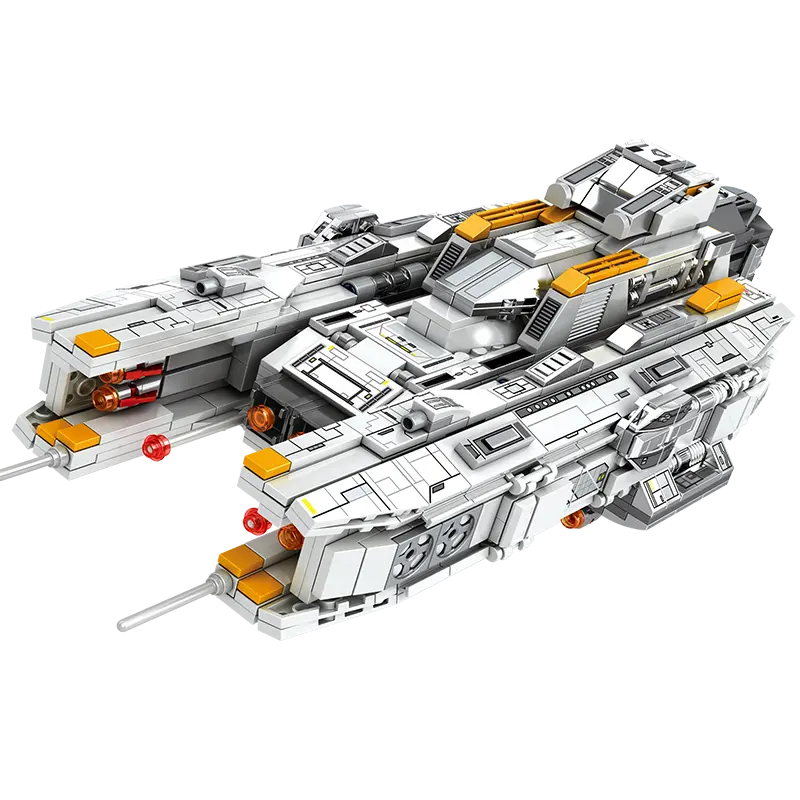 Reobrix 788, barco de escolta, modelo de bloques de construcción, clase de futuros buques de guerra con juguetes educativos ligeros