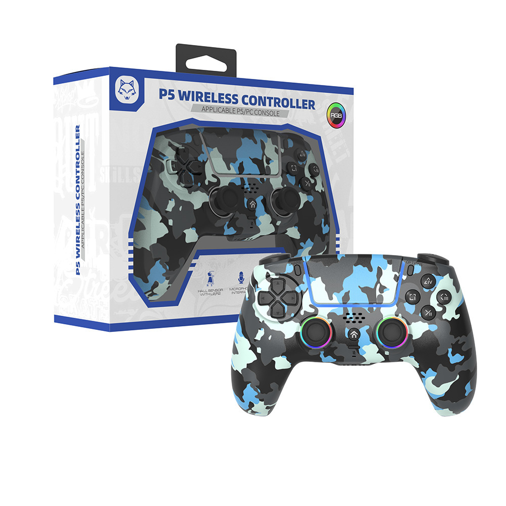 Camouflage blue