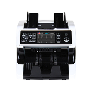2023 nueva carga superior Dual CIS Detector de dinero Mix Value Contador Máquina contadora de efectivo Contador de billetes de banco con función CIS - Product Image 1