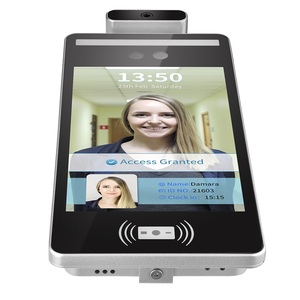 Zugangs kontroll terminal für die Gesichts erkennung der Wärme bild kamera mit Temperatur tests canner und QR-Code-Scanner mit digitalem EU-Zertifikat - Product Image 2