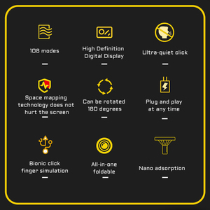 Cerdas bahkan poin perangkat USB plug-in live suka perangkat layar ponsel clicker otomatis - Product Image 2