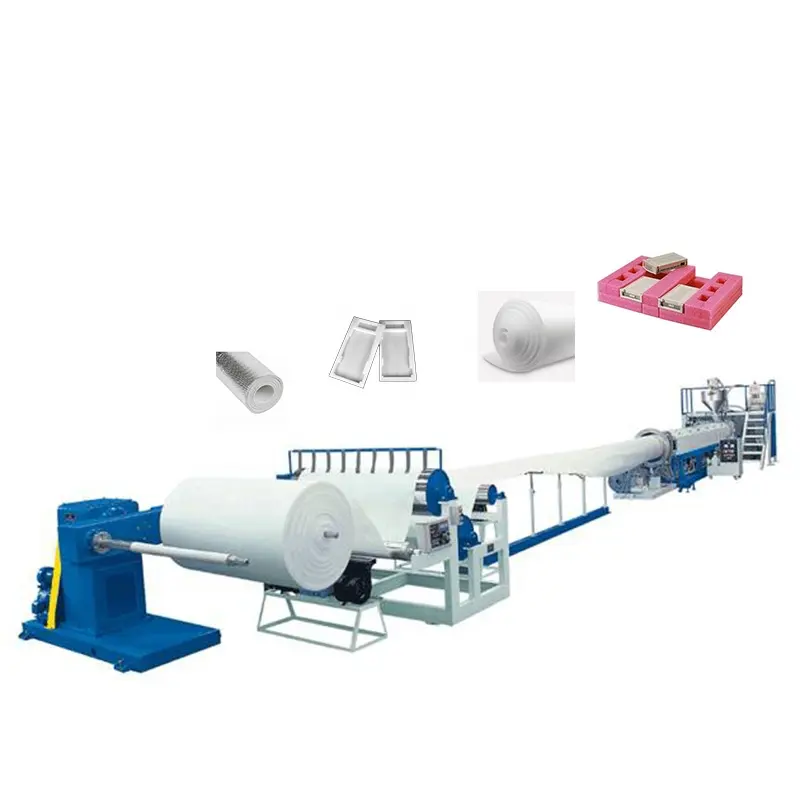 Zwei Schichten drei Schichten Luftblasen folie Wrap Sheet Roll Making Machine Produktions linie