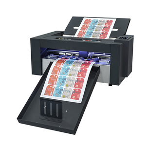 2024 Automatic Servo Motor 1600mm/s Fast Speed Paper <strong>Cutter</strong> Machine Camera Position Kiss Cut A3 A4 Sticker Cutting Machine - Product Image 1