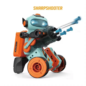 2.4ghz 3 in 1 Multi Functional Smart Rc <strong>Robot</strong> Plastic Intelligent Educational Robotics with Light - Product Image 2
