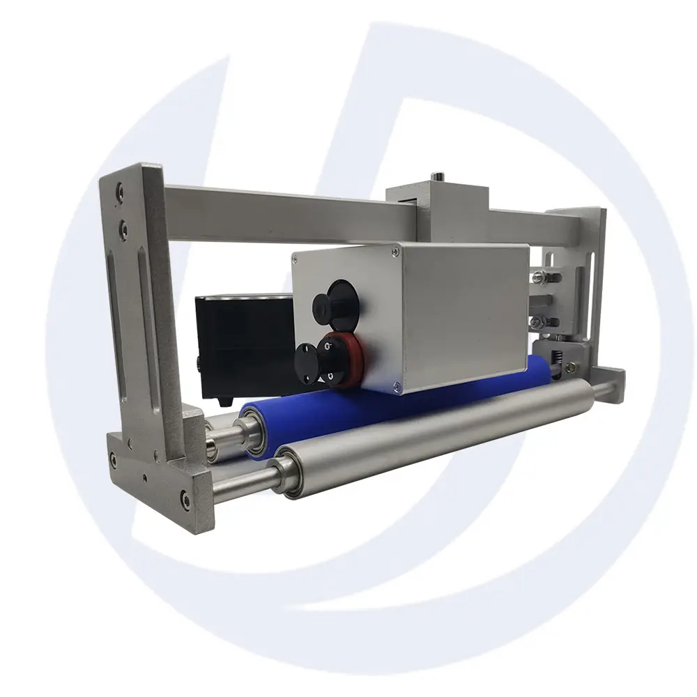 Machine électrique automatique de codage de rouleau d'encre chaude solide HZ300 imprimante de code de date de rouleau d'encre