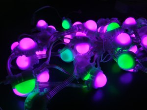 DMX 512 RGB DJ светодиодная Пиксельная лампа адресный шаровой свет пиксель светодиодный свет PVC корпус IP67 для ландшафтной матрицы цифровая полоса - Product Image 2
