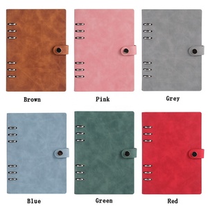 Cuaderno de lino con impresión personalizada, cuaderno de notas con logotipo personalizado, A6 - Product Image 3
