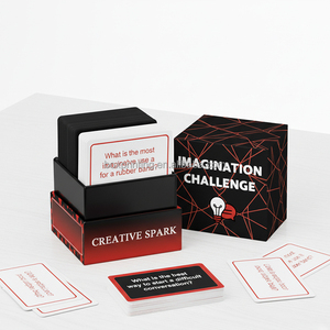 Ovo In Biểu Tượng Tùy Chỉnh Dành Cho Người Lớn Với Tuổi Teen Hoặc Kid 200 Cuộc Trò Chuyện Khởi Động Giao Tiếp Trivia Trò Chơi Thẻ - Product Image 2