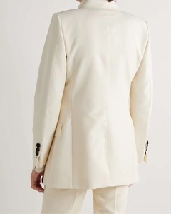 The title mentions 'Wool and Mohair Blended' but the <strong>attributes</strong> list the material as 'Wool / Polyester'. - Product Image 4