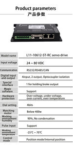 Yüksek hassasiyetli 48V DC Servo sürücü mutlak enkoder ile DC Servo sürücü için tıbbi cihazlar - Product Image 4