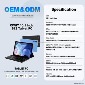 グローバルOEMタブレットコンピュータ24GB RAMタブUltra S23 2テラバイトメモリ容量MTKプロセッサ5G機能デュアルカードWiFiタブレットをサポート - Product Image 4