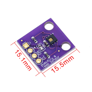 Sensor de temperatura y humedad de alta precisión HDC1080, módulo de temperatura y humedad, 1 unidad - Product Image 2
