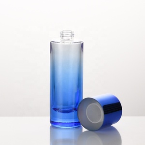 Ru Sao chai nước hoa thủy tinh 20ml 30ml Gradient màu vòng Nước hoa atomiser chai bơm lại - Product Image 5