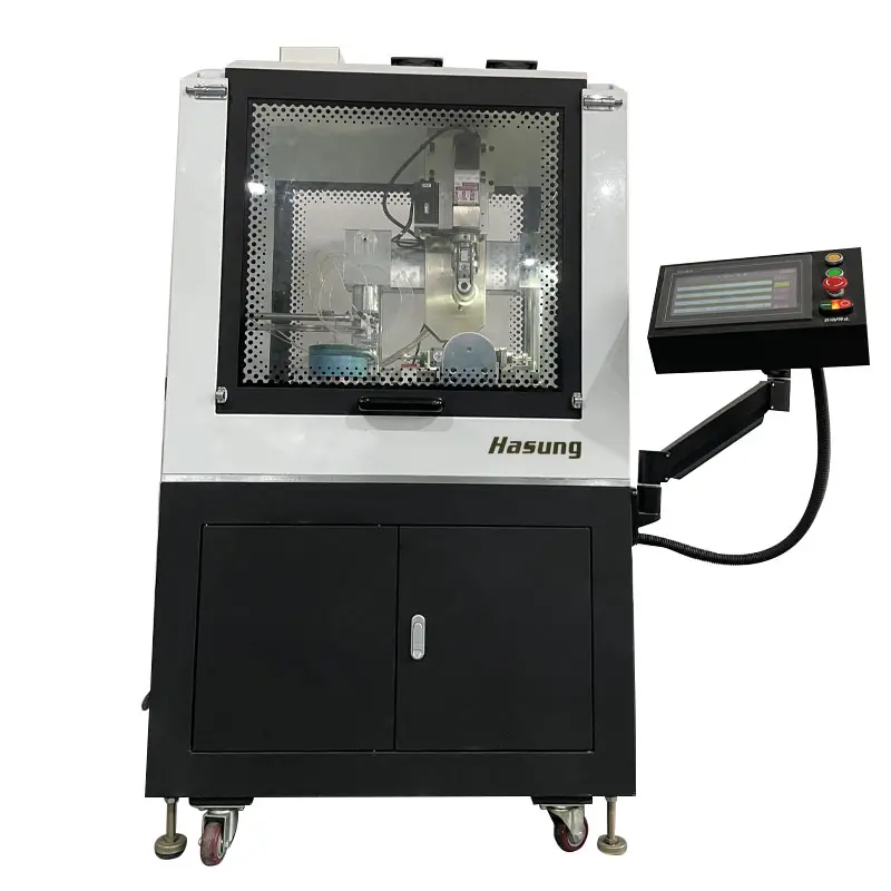 Nuova tecnologia 220V sfaccettatrice taglio diamante macchina automatica taglio diamante CNC doppia testa