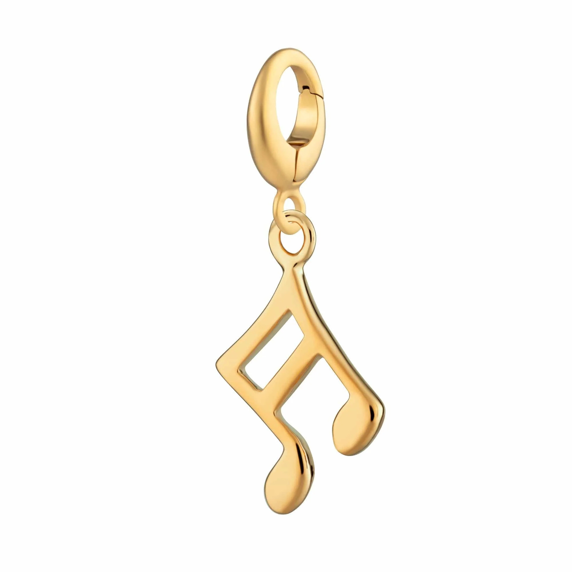 Colgante nota musical oro