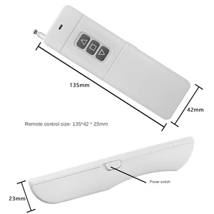Telecomando universale on OFF 3000m a lungo raggio 433 i trasmettitori Mhz includono 1527 codice di apprendimento - Product Image 4