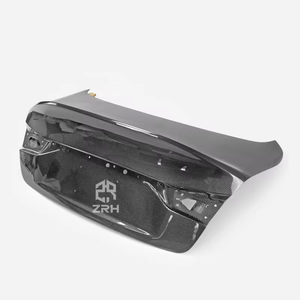 Infiniti için karbon Fiber CSL tarzı arka gövde Q50 Q50L 2014-2017 Bodykit arka bagaj Spoiler - Product Image 5