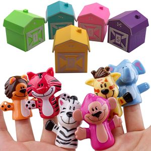 RC Wholesale Cheap Montessori <strong>Toys</strong> Educational Family Cartoon Farm Animal <strong>Toy</strong> Set for Kids Learning Hand Puppets Game for Gifts - Product Image 2