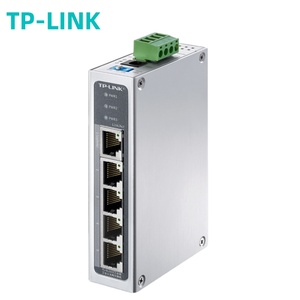 TP-LINK TL-SL2105 1ギガビット4 100Mbps工業用グレードイーサネット/IPポート互換Modbus TCP Profinetその他プロトコルレール - Product Image 1