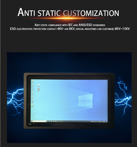PC todo do painel do andróide em um PC Fanless do painel do tela táctil industrial do computador portátil do Desktop de Intel Core I7 I9