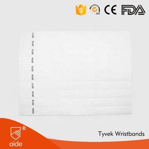 Nhà Máy Giá Giấy Vòng Đeo Tay Ban Nhạc Cổ Tay Sử Dụng Duy Nhất Dùng Một Lần Không Thấm Nước Tyvek Dây Đeo Cổ Tay Cho Các Sự Kiện Vòng Đeo Tay - Product Image 4