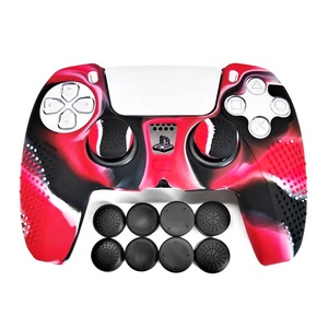 PS5 camouflage custodia in silicone controller shell caso del gioco del silicone