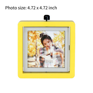 Mới Đến Sáng Tạo Thân Thiện Với Môi Xoay Sanding Bằng Gỗ Hình Ảnh Khung Ảnh Với UV In Ấn Cho Bàn Trang Trí - Product Image 6