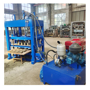 Máquina De Fabricação De Blocos De Cimento De Concreto Simples Preço Barato Tijolo Hidráulico Fazendo Máquinas