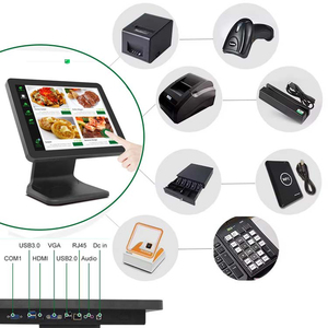 Sistema de punto de venta con pantalla táctil LCD dual software y hardware pos sistema POS barato - Product Image 2