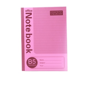 Delijia-Cuaderno para hacer ejercicio en la escuela, libreta de tamaño A4, A5, A6, B5, cubierta de PP impresa, 14x21CM, papelería, 34 hojas, uso para estudiantes - Product Image 1
