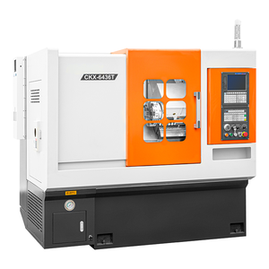 CKX6440 Herramientas de corte de torno CNC de alta velocidad Sistema de control numérico de cama inclinada Precio competitivo para trabajos de servicio mediano - Product Image 1