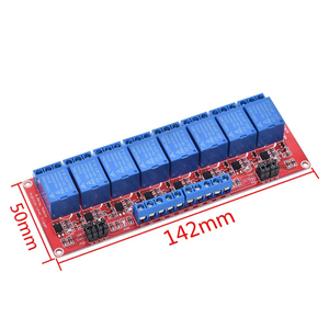 <strong>Relay</strong> module 1 2 4 6 8 Channel 5V 12V <strong>Relay</strong> Module Board Shield with Optocoupler Support High and Low Level Trigger