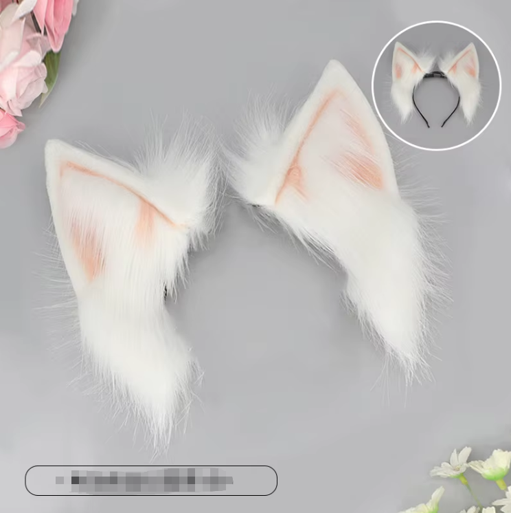 Cache-oreilles Electric Beast Ear 02 - Blanc