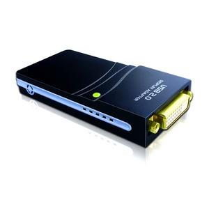 <strong>USB</strong> 2.0 UGA Multi-Display Video Adapter To DVI <strong>VGA</strong> External Graphics Card Extension Mirror Monitors Converter - Product Image 2