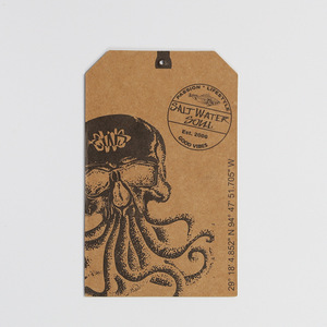 Etiquetas de etiquetas de papel adjuntas de cuerda elástica con bucle elástico y orificio de ojal reforzado - Product Image 4