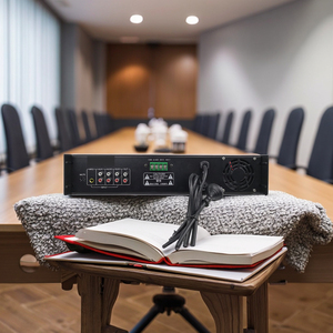 120W Multiroom <strong>Audio</strong> and USB MP3 Player System with 3 Signal <strong>Input</strong> <strong>Interfaces</strong> and 100V Amplifier Metal Shell for Public Places - Product Image 6