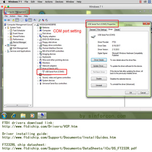 コンピュータIxionリモートPVCジャケットのためのrj11シリアルケーブルへのFTDI USB RS232 - Product Image 6