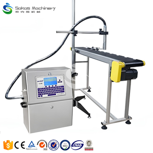 Industrielle Verfallsdatum-Codier maschine-Mehrz eiliger Tinten strahl drucker für Lebensmittel verpackungen mit einer Auflösung von 600dpi - Product Image 6