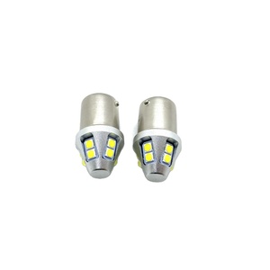 1156 1157 10SMD หลอดไฟ LED CANbus BA15S P21W BAY15D 7440 7443 3156หลอดไฟ LED 3157ไม่มีข้อผิดพลาดสัญญาณไฟเลี้ยว