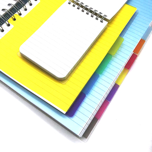 WireO Spiral Binding <strong>Notebook</strong> <strong>with</strong> Transparent Plastic Cover Daily Weekly Monthly Planner <strong>with</strong> Colorful <strong>Index</strong> Tab Divider Agenda - Product Image 2